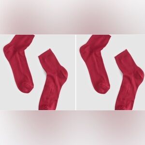 NWT MADEWELL (2 pack) Sheer Loafer Socks